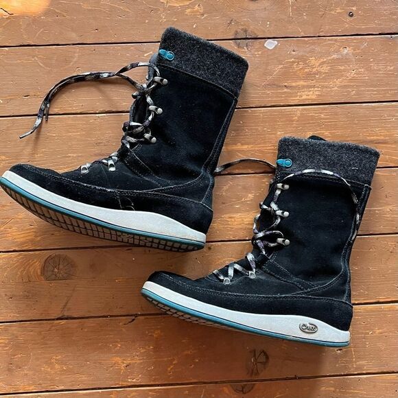 Chaco Black Uma Long Tall Boot - Picture 6 of 6